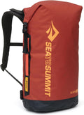 Sea to Summit Big River Dry Backpack - 30L Waterproof Design with Adjustable Harness in Picante Red