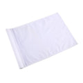 Golf Flag, Solid and Nylon Training Putting Green Flag, Indoor Outdoor Backyard Garden Portable Target Flags, 19.7inch*13.4inch (White)