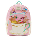 Loungefly Cinderella Gus and Jaq Teacup Mini Backpack