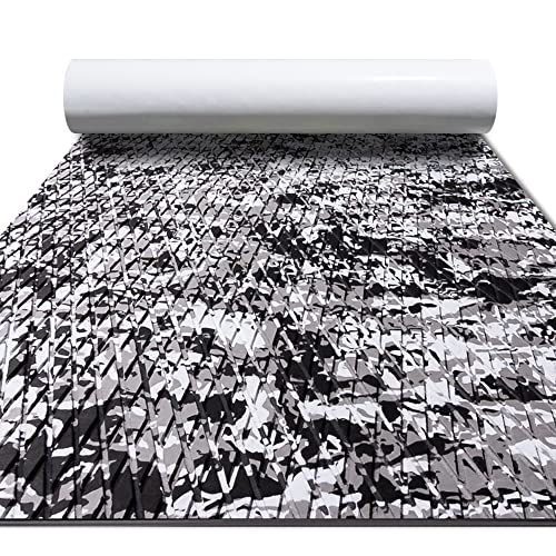 Snow Camo EVA Boat Flooring Self-Adhesive Marine Decking 94.5" x 23.6"