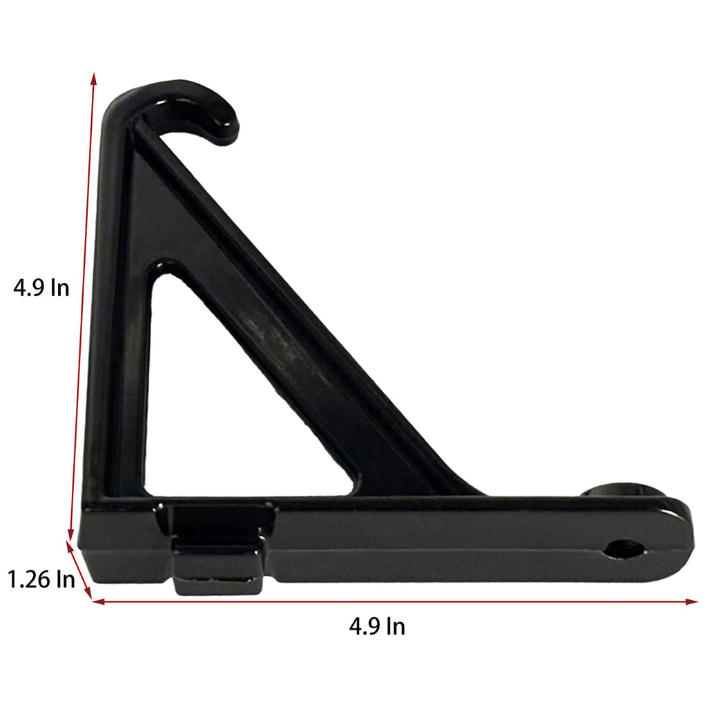 Trucktok Load Stops Replacement for T-Slot Truck Cross Bar Heavy Duty Ladder Firewood Skis Snowboard Kayak Most Truck Bed Rails Rack Systems（ 4 Pack）