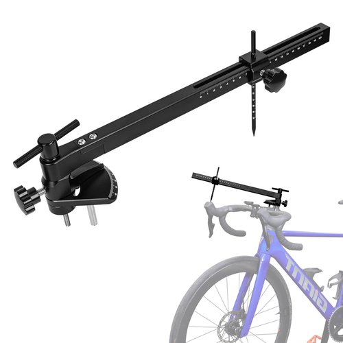 Mimoke Professional Road Bike Shifter Adjustment Tool Aluminum Alloy Black Anodized, Fits 340-460mm Drop Bars – Essential for Bike Shops & Enthusiasts