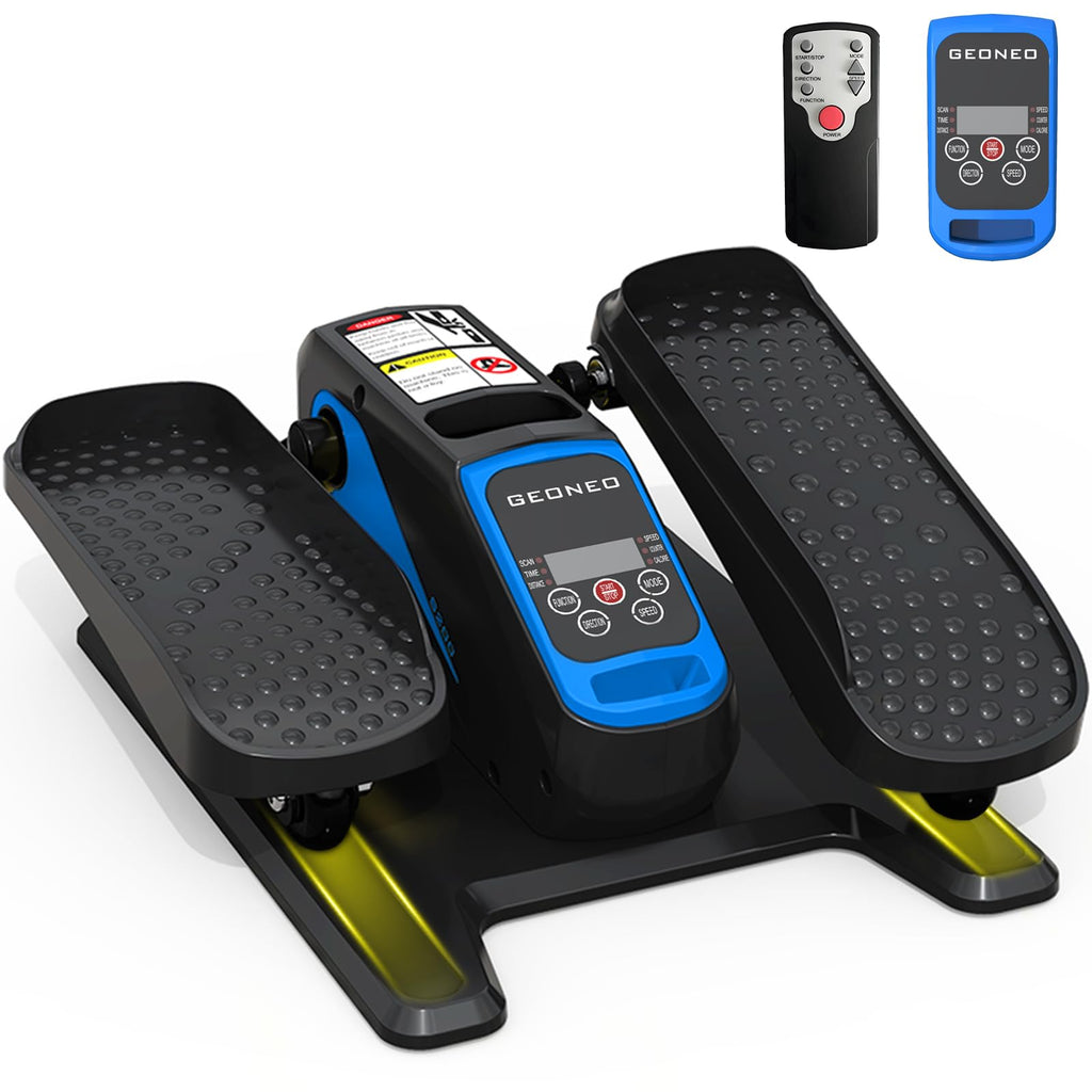 Under Desk Elliptical Machine, Electric Elliptical Exerciser for Senior, Quiet and Small Electric Seated Pedal Exerciser for Home with Remote Control and 12 Adjustable Speeds