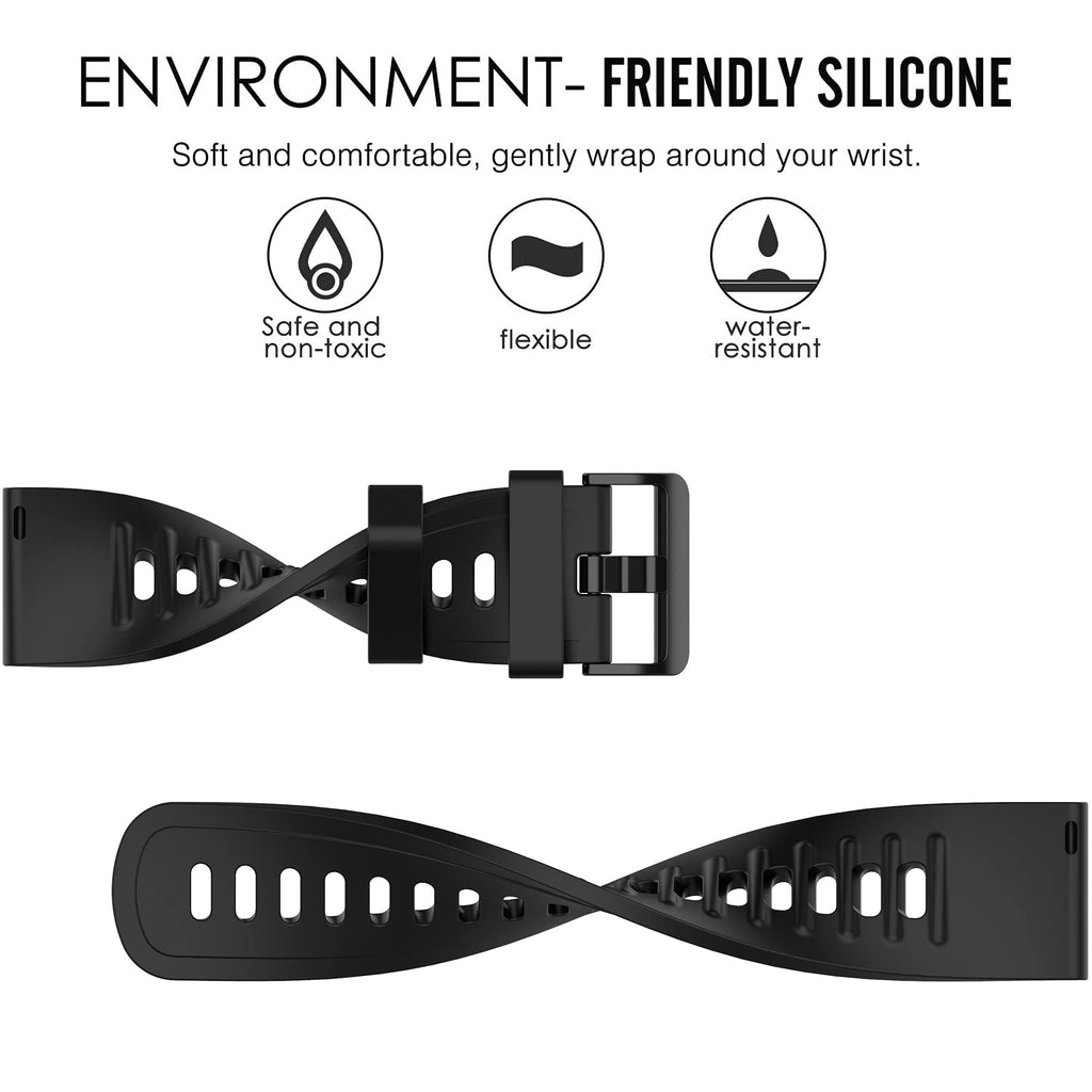 QGHXO Band for Amazfit GTS 4/4 Mini/3/2/2e/ GTR Mini/GTR 42mm/Active, Soft Silicone Replacement Band for Amazfit Bip 3/3 Pro/U Pro/S lite/Lite/S/U