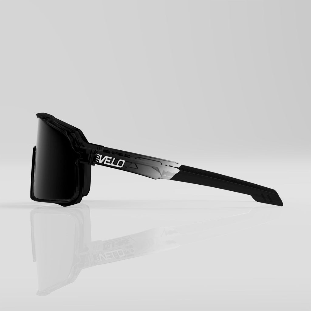 VELO Shades – Changeup – Baseball/Softball Sunglasses – By Jax of The Bullpen Training (Gen2, Blackout - Phantom, Sml Adlt/Youth)