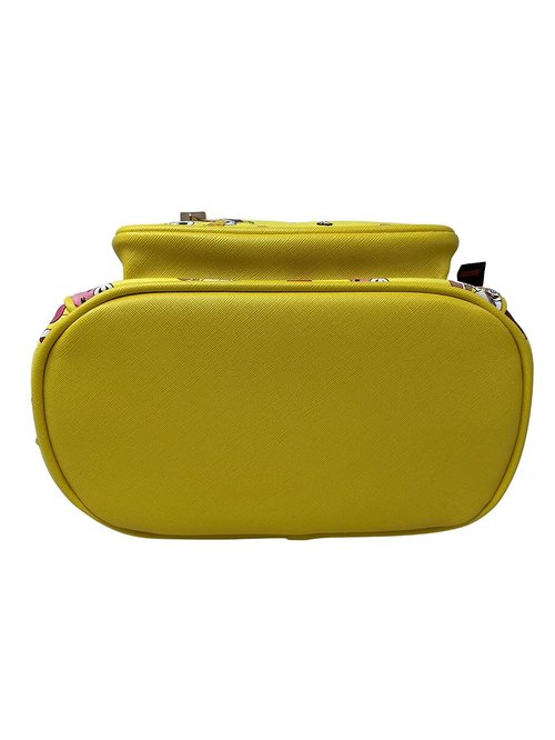 KBNL SpongeBob SquarePants 11" Faux Leather Mini Backpack Yellow