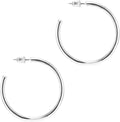 PAVOI 14K Gold Plated Hoop Earrings - 2mm Thick Infinity Design | Lightweight Women's Jewelry Set