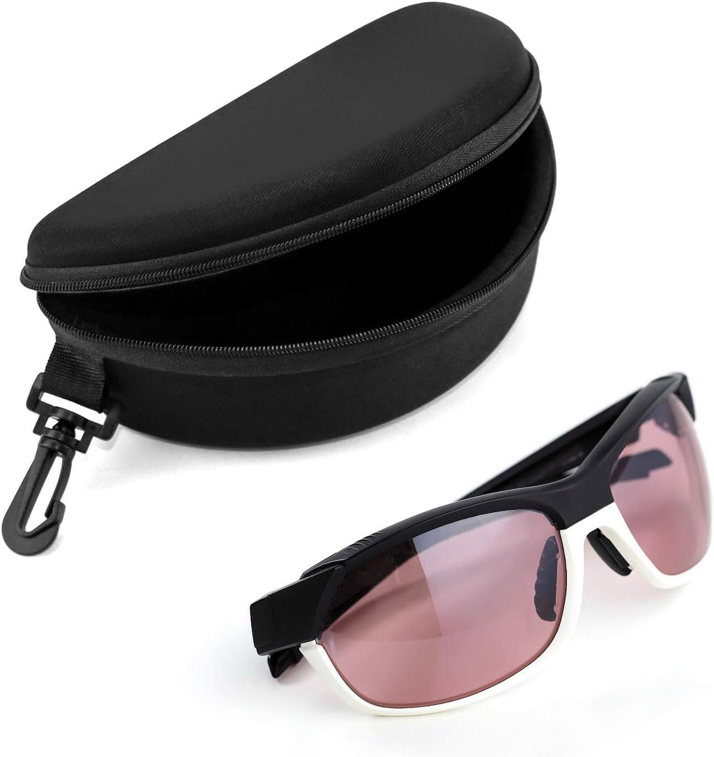 QWORK Sports Glasses Case - Durable Snowboard Goggles Storage Box | Single Piece Design