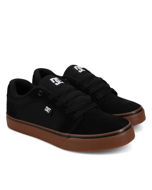 DC Men's Anvil Action Sports Shoe,Black/Gum,8 M US