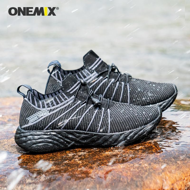 ONEMIX Ultra-Lightweight Running Shoes - Waterproof & Breathable Mesh for Outdoor Training