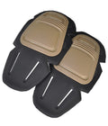 HARGLESMAN Tactical Combat Knee Pads - Protective Gear for Military & Airsoft | Khaki Color