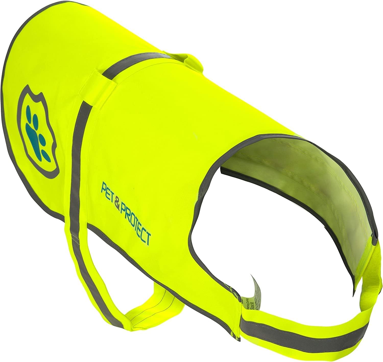 Reflective Dog Coat by [Brand Name] - High-Visibility Safety Vest for Walking & Training | Fits Small to Large Breeds 16-130 lbs