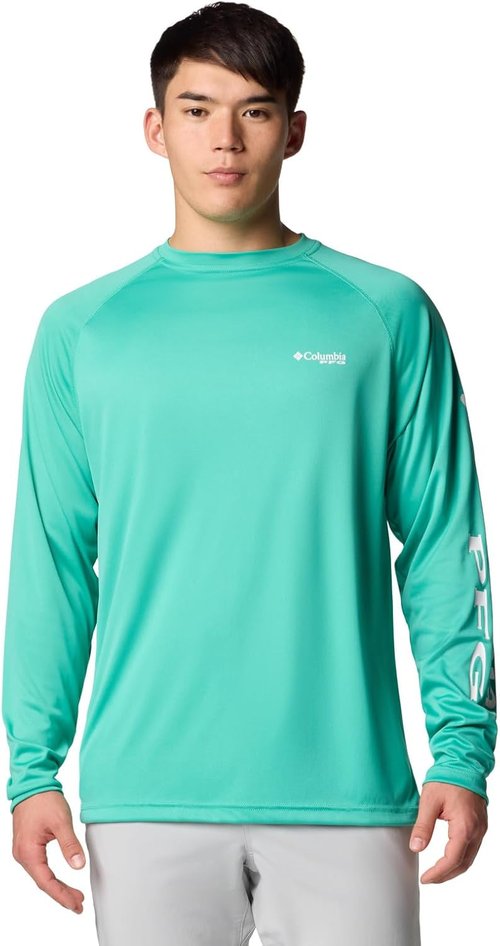 Columbia Men's PFG Terminal Tackle Shirt - Lightweight, Quick-Dry Fabric | Perfect for Fishing