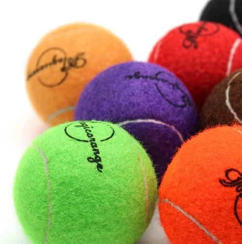 Magicorange Tennis Balls - 12 Pack Advanced Training Balls with Mesh Bag for Easy Transport | Ideal for Beginners