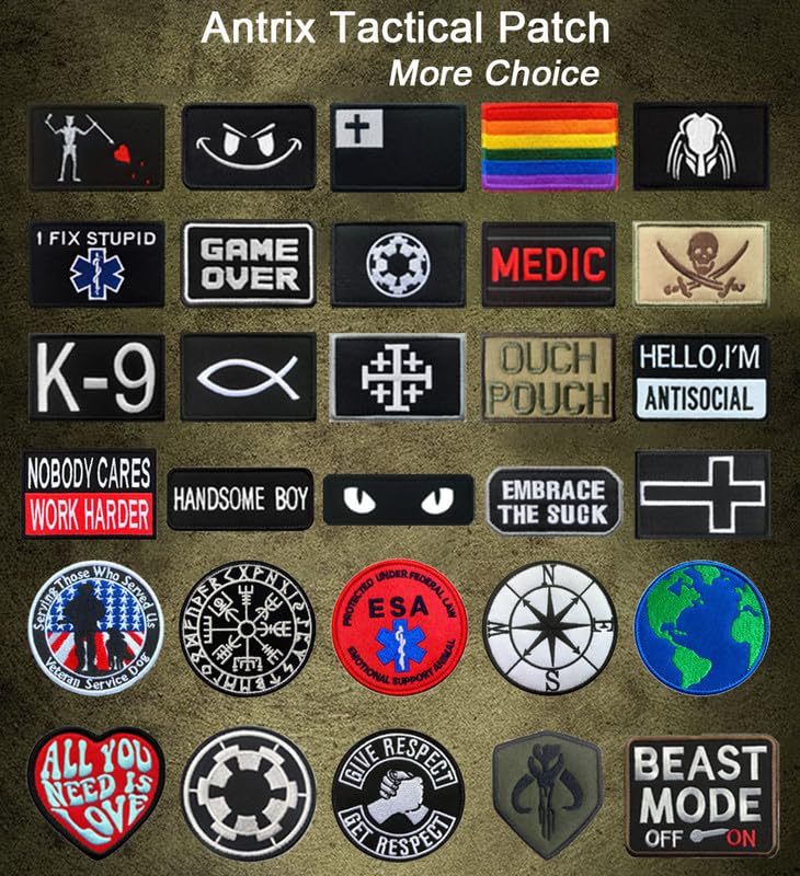 Variation of THIS listing: 4x Tactical Blood Type A+ Positive Patch with Hook & Loop Backing