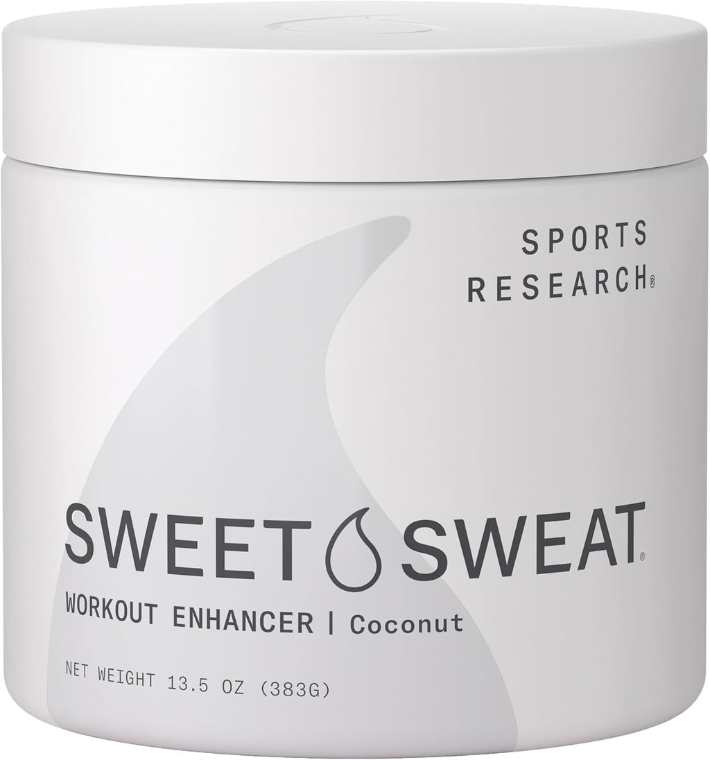 Sports Research® Sweet Sweat - Premium Workout Enhancer for Fat Burning | 8 Oz