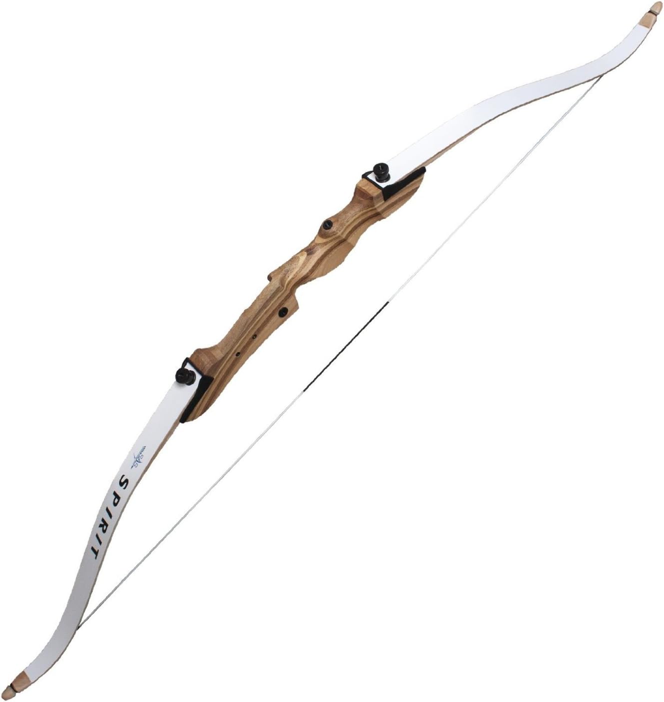 SAS Spirit Jr 54" Wooden Takedown Recurve Bow for Beginner Youth | Lightweight & Durable