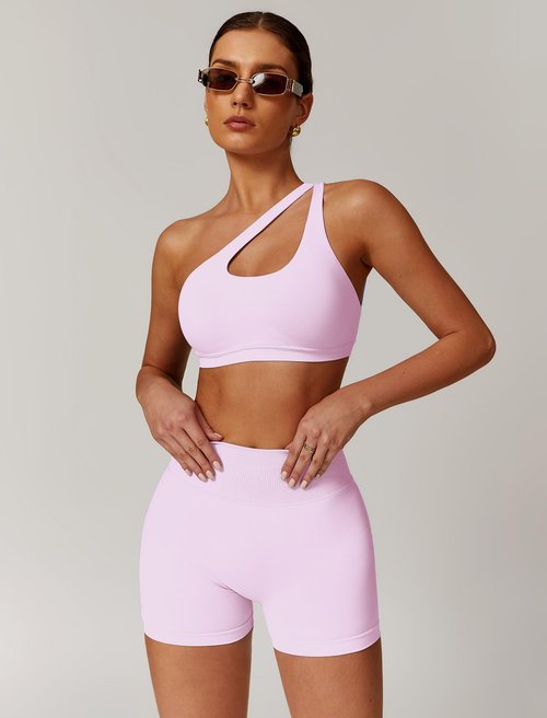 AGYMNX 2 Piece Workout Sets for Women High Waisted Seamless Butt Lifting Shorts Gym Yoga Outfit Stretchy Sports Bra Sets