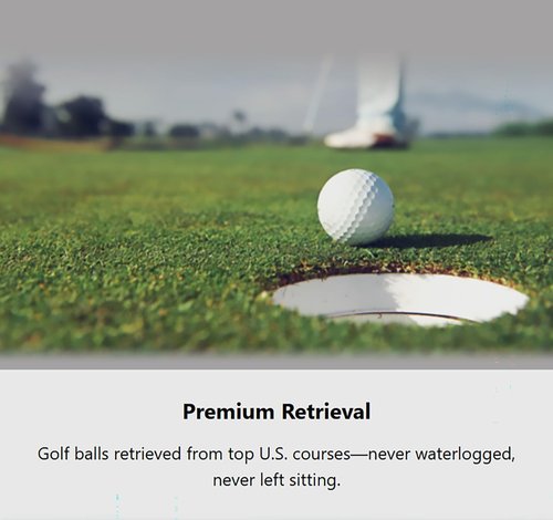 LostGolfBalls SuperFast Matte Red Golf Balls - Recycled AAAAA Quality, Mint Condition, Perfect for Callaway