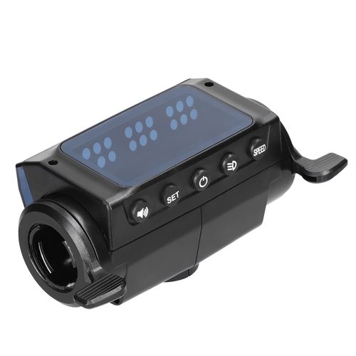 Karlak 8 Inch Electric Scooter LCD Display Monitor Cover ive Guard with Accelerator Brake Thumb Handle