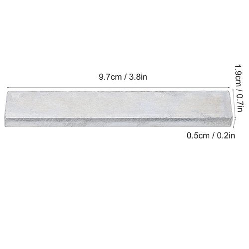 Stainless Steel Bars 2Pcs, 3.8 * 0.7'' Steel Rectangular Weights for Weighted Vest Weight-Bearing Training Toysandgames Strength Training