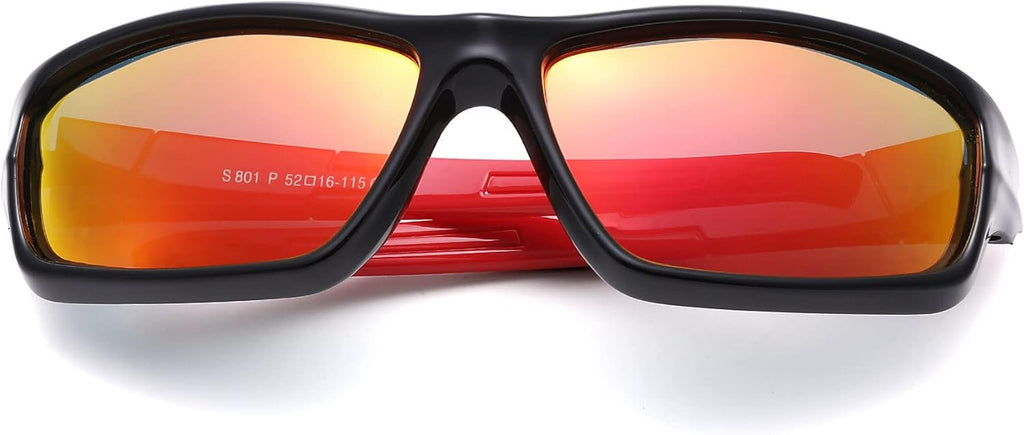 Skiennix Kids Polarized Sunglasses - Stylish UV Protection for Boys & Girls | Youth Size