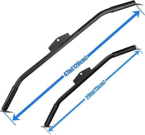 Lat Pulldown Bar by [Brand Name] - 29/39/48 Inch Wide Grip with Non-Slip Handle for Home Gym Training
