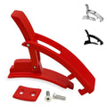 Replacement Lever Buckle Lever Weightlifting Power Belts Compatible with most 10 MM & 13 MM Lever Belts Powerlifting Strongman CrossFit Weight Training Squats (Red)