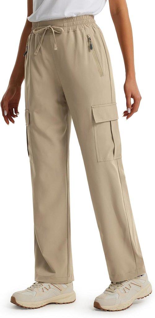Libin Women's Hiking Pants - Lightweight Quick-Dry Cargo Design | Available in Petite, Regular & Tall Sizes