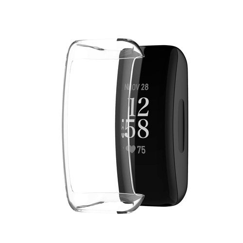 FitTurn Compatible with Fitbit Inspire 2 Screen Protector Case, 7 Metal Colour Full Coverage Soft TPU Shockproof Case Protective Screen Cover Bumper Shell for Inspire 2 HR (Seven)