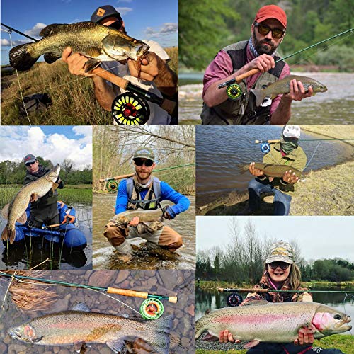 9' 12wt Fly Fishing Rod - Medium-Fast Action Premier Series IM8 Carbon