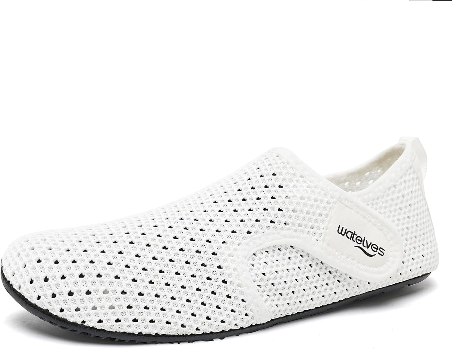 WateLves Water Shoes - Quick Dry Aqua Socks for Men & Women | Adjustable Barefoot Slippers for Beach & Pool