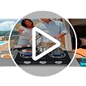 Horynar 3-Burner Propane Camping Stove with Auto Ignition & 28,000 BTU