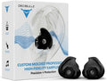 Decibullz Moldable Earplugs - Noise Cancelling Concert Earplugs for Musicians & DJs | Perfect Fit