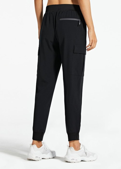 Libin Women's Cargo Joggers - Lightweight Quick-Dry Hiking Pants for Casual Travel & Athletics