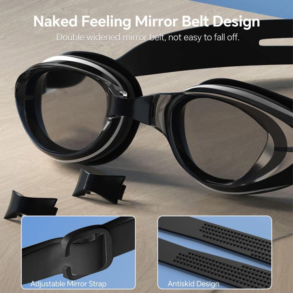 Skiennix Polarized Swimming Goggles - Anti-Fog, Leak-Proof Design for Adults & Kids
