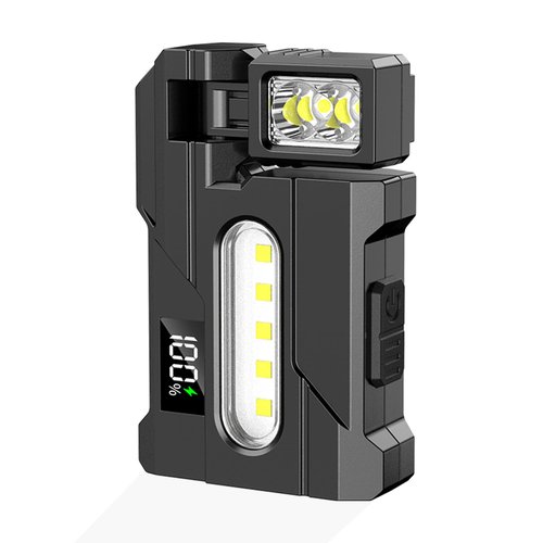 HOSYH G5 Flashlight,Ultra-Compact 800 Lumens Rechargeable EDC Flashlight, Powerful LED G5 Flash Light for Everyday Carry & Outdoor Use,1200mAh
