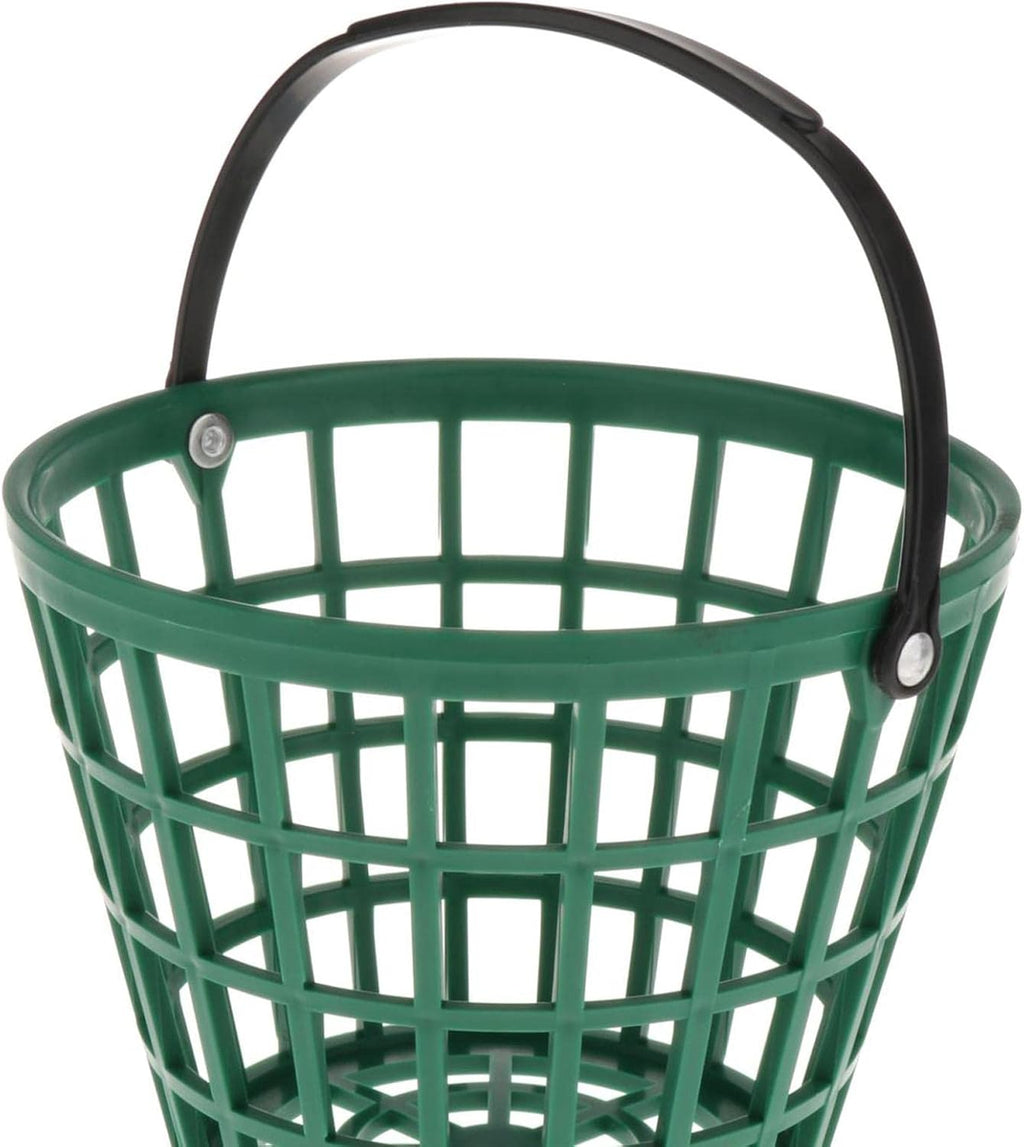 SM SunniMix Unbreakable Golf Ball Basket - Durable Container with Handle for 25/50/100 Balls