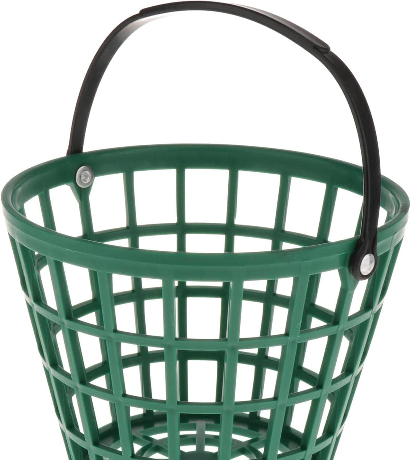 SM SunniMix Unbreakable Golf Ball Basket - Durable Container with Handle for 25/50/100 Balls