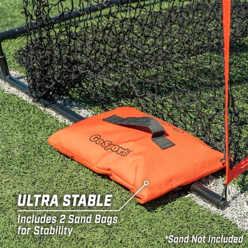 GoSports 7 ft x 4 ft Football Kicking Net for Practice & Training