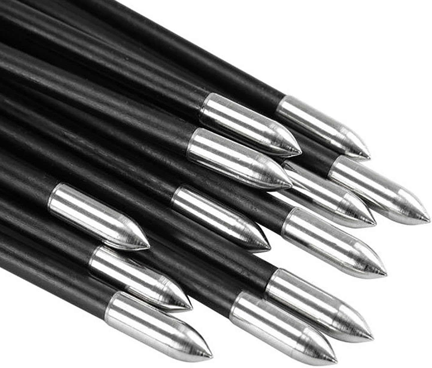 Skiennix 8cm Arrow Accessory - Target Heads for Recurve & Compound Bows | 10-Pack for Archery Practice