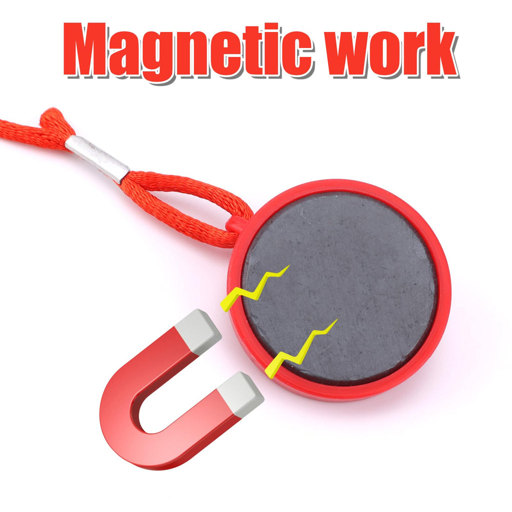 2pcs Magnetic Safety Switch, Round Magnet Treadmill Safety Key Replacement Universal Treadmill Magnet Safety Key Treadmill Magnets Treadmill Parts for Most Types of Treadmills
