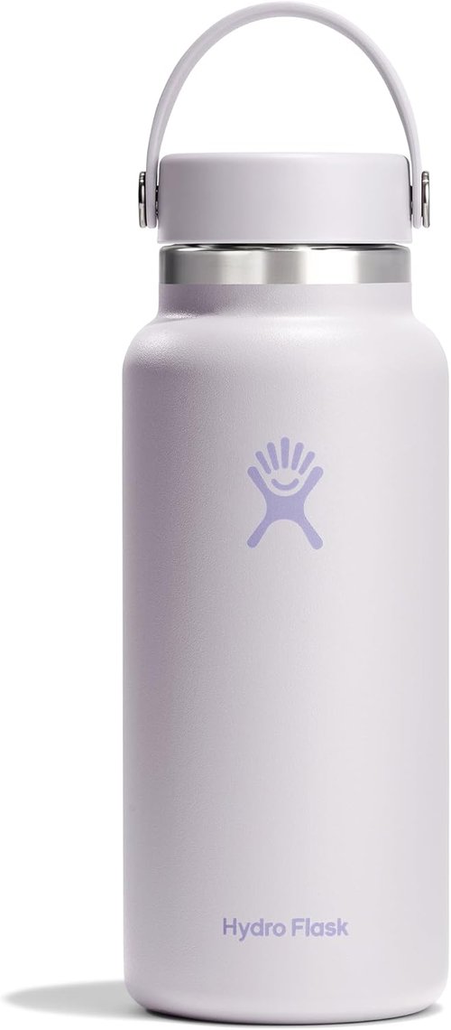 Hydro Flask Water Bottle - Insulated Stainless Steel | 32 Oz Cloud Pink - Leakproof & Refillable