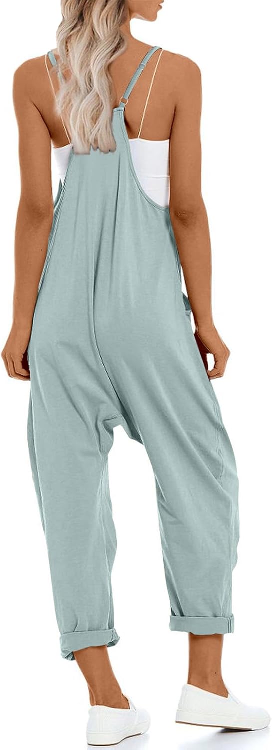UNIANKIYA One Piece Jumpsuit - Trendy Casual Overalls for Summer Beach Vacations | Stylish Travel Outfit