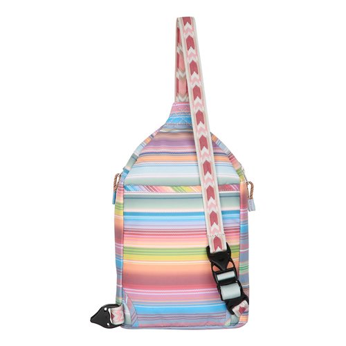 KAVU Yoho Sling Semi Padded Sling Pack Rucksack - Rainbow Run