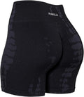 AUROLA Workout Shorts for Women - Seamless Scrunch Design with Tummy Control | Squat Proof Ribbed Activewear