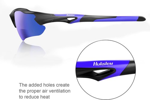 Blade Sport Polarized Sunglasses - Stylish UV Protection for Men & Women | Ideal for Running & Golf