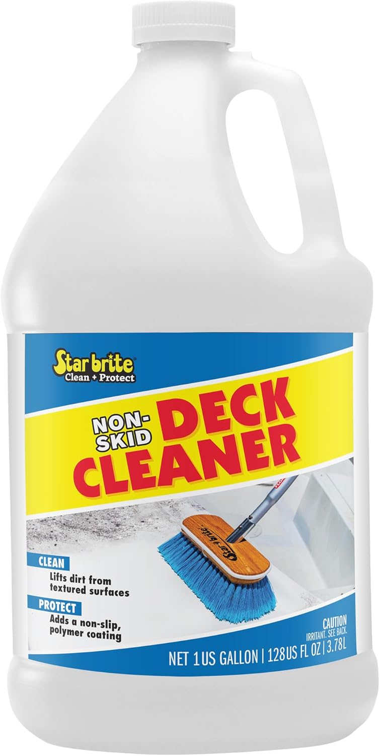 STAR BRITE Non-Skid Deck Cleaner - Ultimate Boat Deck Wash for Fiberglass, Vinyl & Metal Surfaces