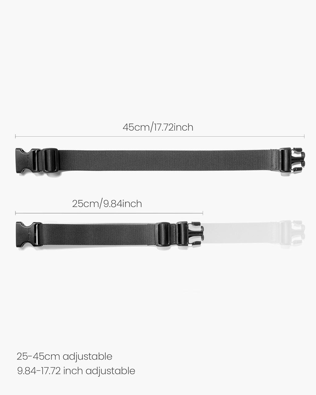 tomtoc Compact EDC Sling Bag - Versatile Design with Extension Strap for Everyday Use