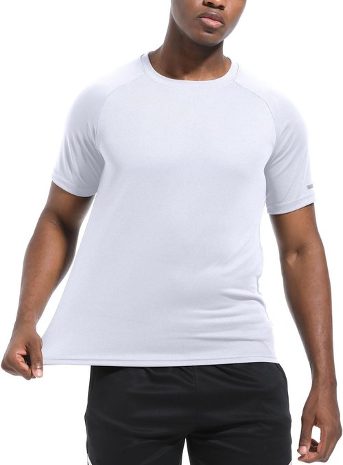 Boyzn Men's Workout Running Shirts - Moisture-Wicking Dry Fit Athletic Tees | 1, 3, 5, or 7 Pack